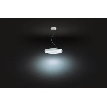 Suspension Philips Hue Being blanc ⌀42,3cm 25W avec Hue Dimmer switch 2