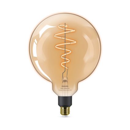 Philips slimme ledfilamentlamp G200 amber E27 6W