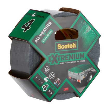 Scotch™ Extremium All Weather krachtige ducttape voor buitengebruik 27,4 mx48mm
