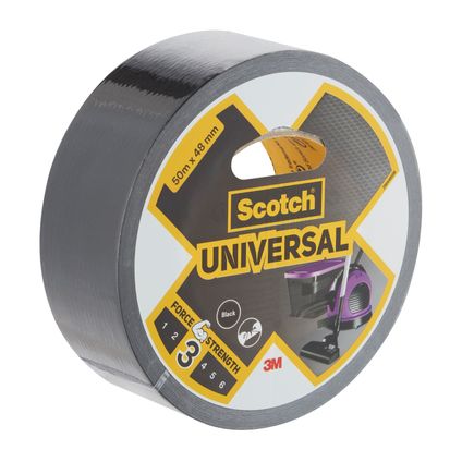 Scotch® Universele duct tape zwart 50mx48mm
