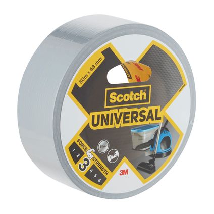 Scotch® Universele Duct Tape Zilver 50mx48mm