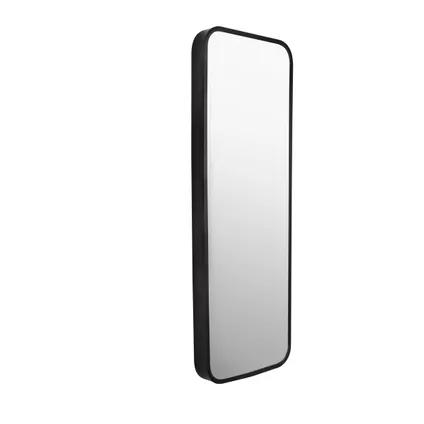 Miroir Differnz rectangulaire 25x75cm noir mat