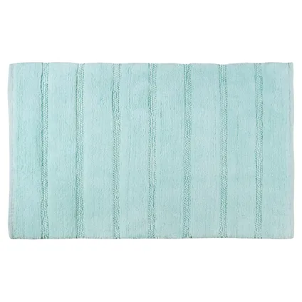 Tapis de bain Stripes Differnz 45x75cm bleu