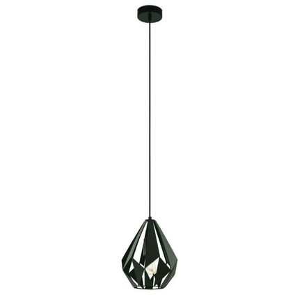Eglo hanglamp Carlton 5 zwart E27 Ø20,5cm 60W