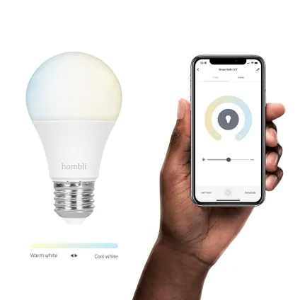 Hombli ledlamp Smart bulb CCT 9W E27 Promo Pack 10