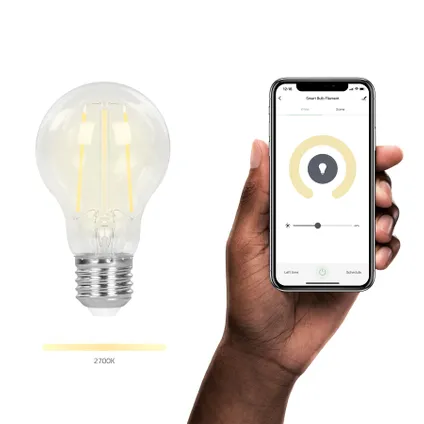 Hombli filamentlamp LED Smart Bulb 7W E27 Promo Pack 11