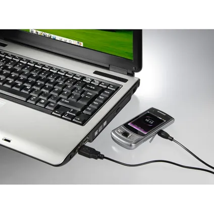 Câble de charge/données USB Hama micro-USB noir 2