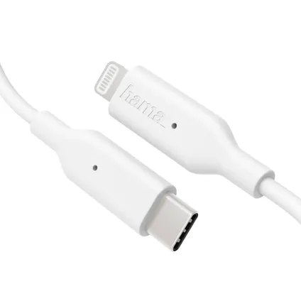 Hama USB snellaad-/datakabel wit 2
