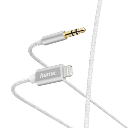 Hama audiokabel Lightning poort 3,5mm 1m