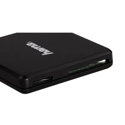 Lecteur de carte mémoire externe Hama USB-3.0/ SD/microSD noir 5