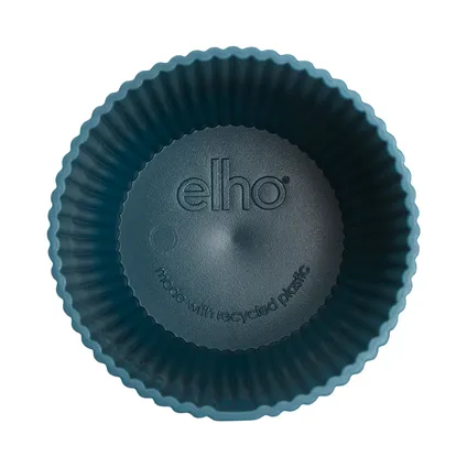 Elho bloempot vibes fold rond mini Ø7cm blauw 5