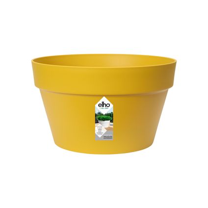 Elho bloempot loft bowl rond Ø35cm ochre