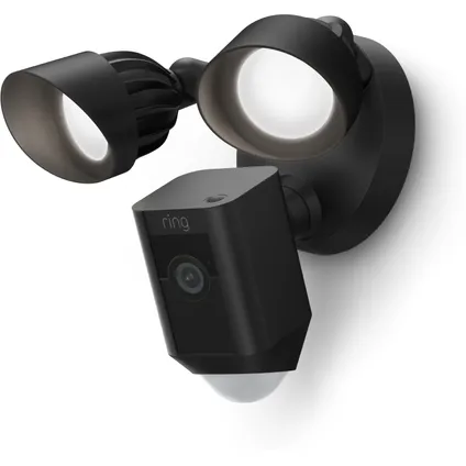 Ring beveiligingscamera Floodlight - bedraad - 1080p HD-video - zwart 2