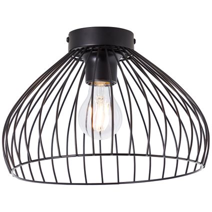 Brilliant plafondlamp Blacky ⌀28cm E27