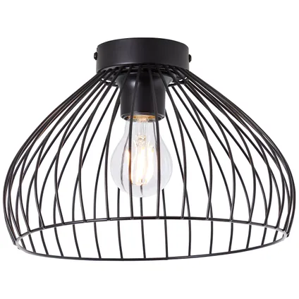 Brilliant plafondlamp Blacky ⌀28cm E27 2