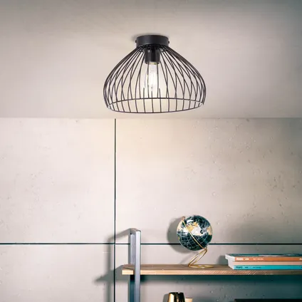 Brilliant plafondlamp Blacky ⌀28cm E27 3