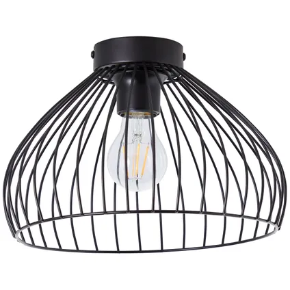 Brilliant plafondlamp Blacky ⌀28cm E27 4