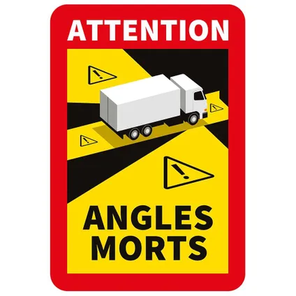 Film magnétique PickUp Angles Morts film (camion) 170x250mm 2 pcs