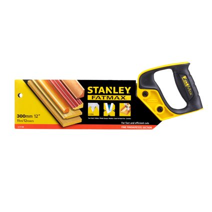 Scie à panneaux Stanley FatMax 30cm - 11T/inch