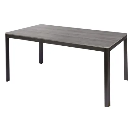 Table de jardin Trapani polywood/aluminium 150x90x75cm 2