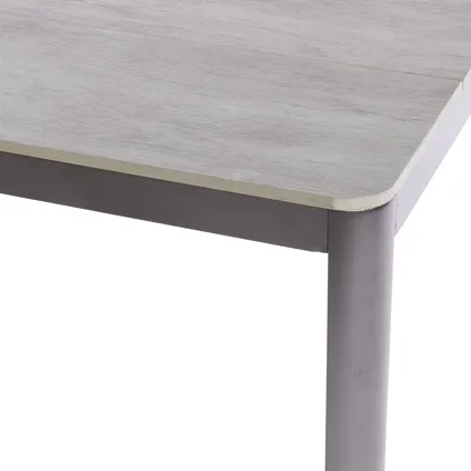 Table de jardin Trapani polywood/aluminium 150x90x75cm 4