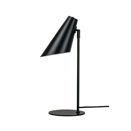 Dyberg Larsen tafellamp Cale mat zwart G10 35W