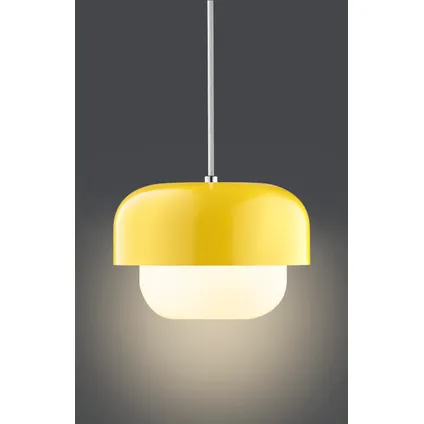 Dyberg Larsen hanglamp Haipot Yuzu geel Ø23cm 2