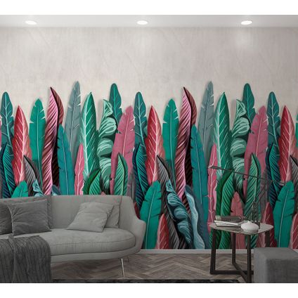 Photo murale Smart Art grandes feuilles