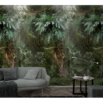 pensioen Zeggen nikkel Smart art fotobehang groene jungle