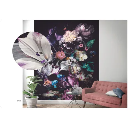 Smart Art fotobehang grote bloemen 4