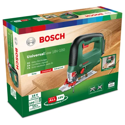 Bosch decoupeerzaag UniversalSaw 18V (zonder accu) 18