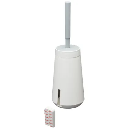 Tiger Tess toiletborstelhouder met Swoop® borstel flexibel Wit/Lichtgrijs 4