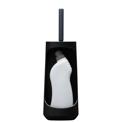 Porte-brosse WC Tiger Tess avec rangement et brosse flexible Swoop® noir/anthracite 2
