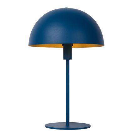 Lucide tafellamp Siemon donkerblauw Ø25cm E14