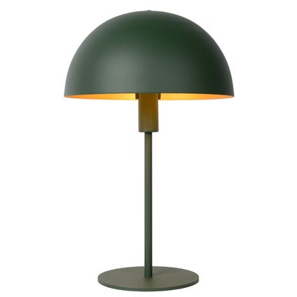 Lucide tafellamp Siemon donkergroen Ø25cm E14
