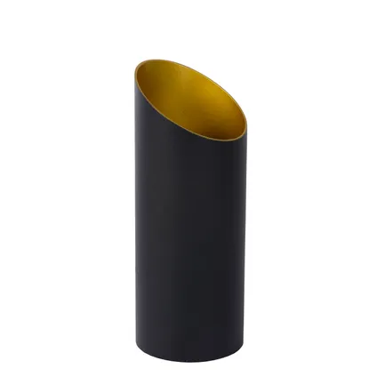 Lucide tafellamp Quirijn zwart Ø9,6cm E27 2