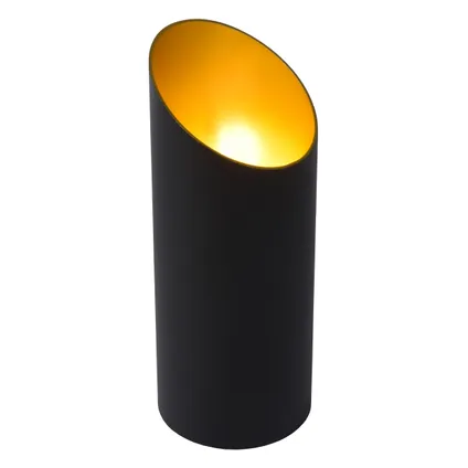 Lucide tafellamp Quirijn zwart Ø9,6cm E27 5