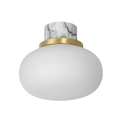 Lucide plafondlamp Lorena wit opaal Ø23cm E27 2