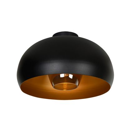 Lucide plafondlamp Sharan zwart Ø38cm E27