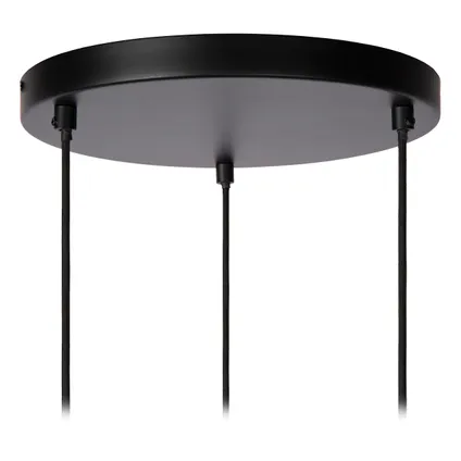 Lucide hanglamp Jerrel zwart Ø51cm 3xE27 3