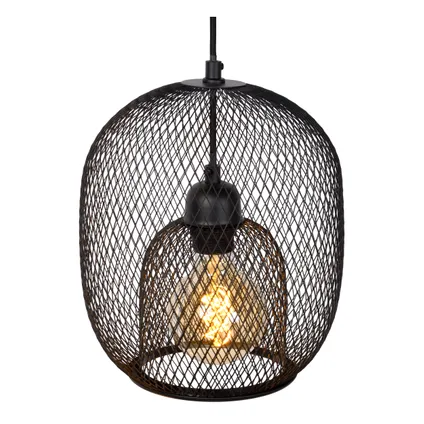 Lucide hanglamp Jerrel zwart Ø51cm 3xE27 5