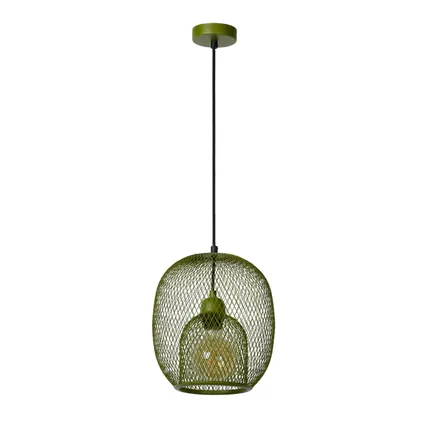 Lucide hanglamp Jerrel groen Ø25cm E27 2