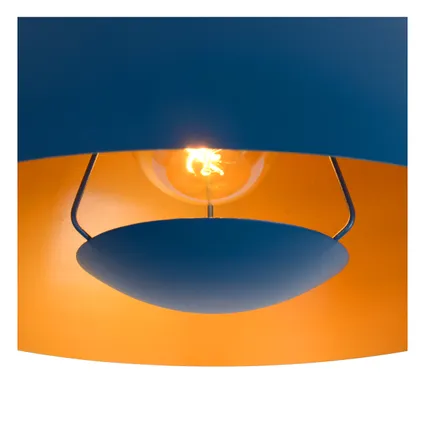 Lucide hanglamp Siemon donkerblauw ⌀40cm E27 5