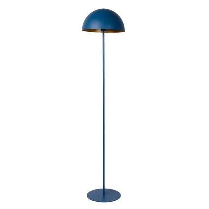 Lucide vloerlamp Siemon donkerblauw Ø35cm E27 2