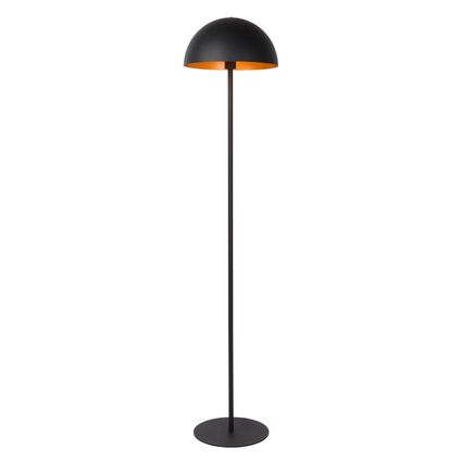 Lucide vloerlamp Siemon zwart Ø35cm E27
