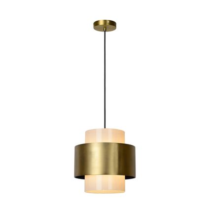 Lucide hanglamp Firmin mat goud Ø30cm E27