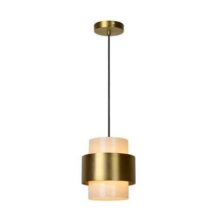 Lucide hanglamp Firmin mat goud Ø20cm E27