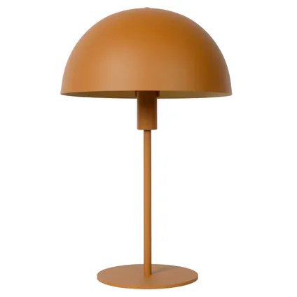 Lucide tafellamp Siemon okergeel Ø25cm E14 2