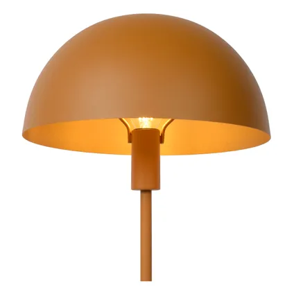 Lucide tafellamp Siemon okergeel Ø25cm E14 3
