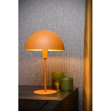 Lucide tafellamp Siemon okergeel Ø25cm E14 7